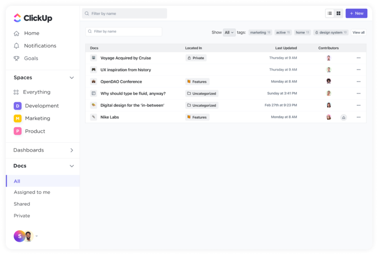 ClickUp Dashboard-hero