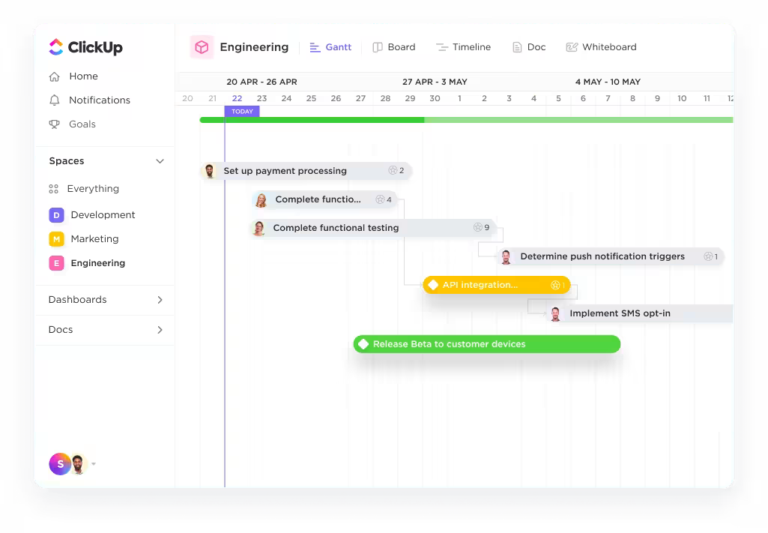 ClickUp’s Product Management Software : product management blogs