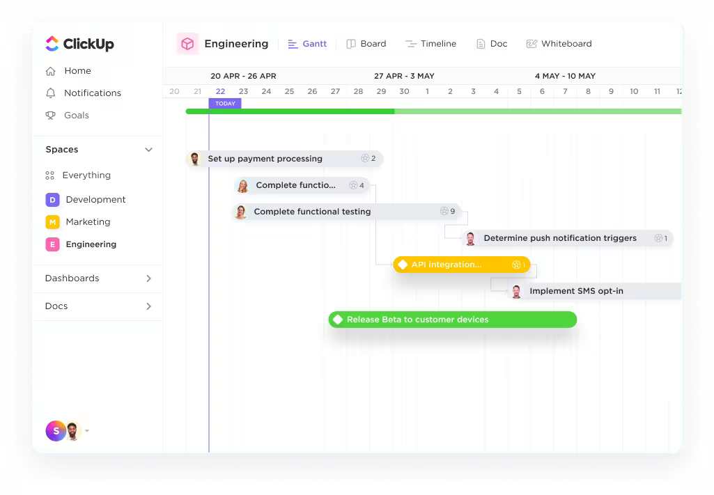 ClickUp’s Product Management Software : product management blogs