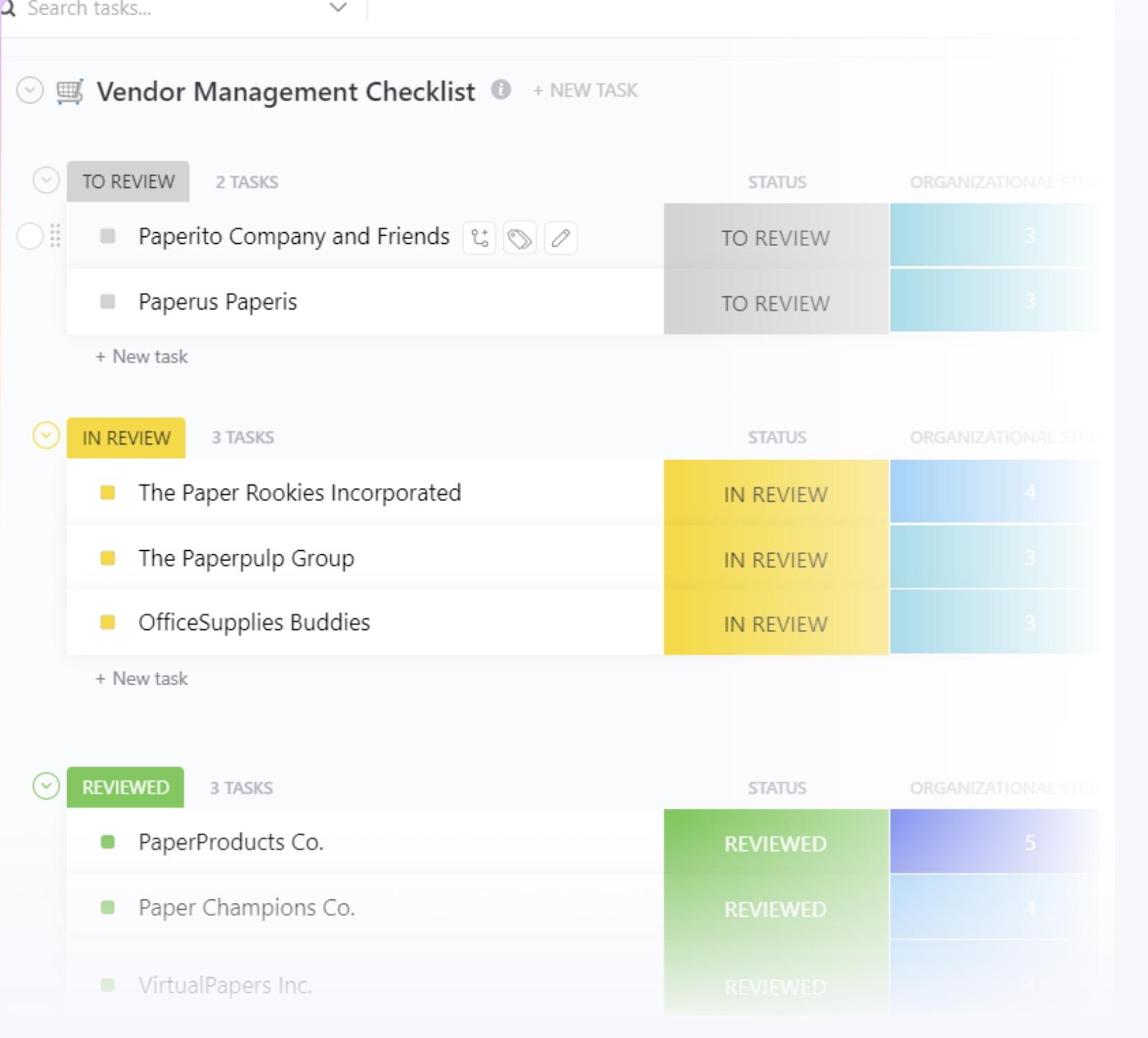 vendor management