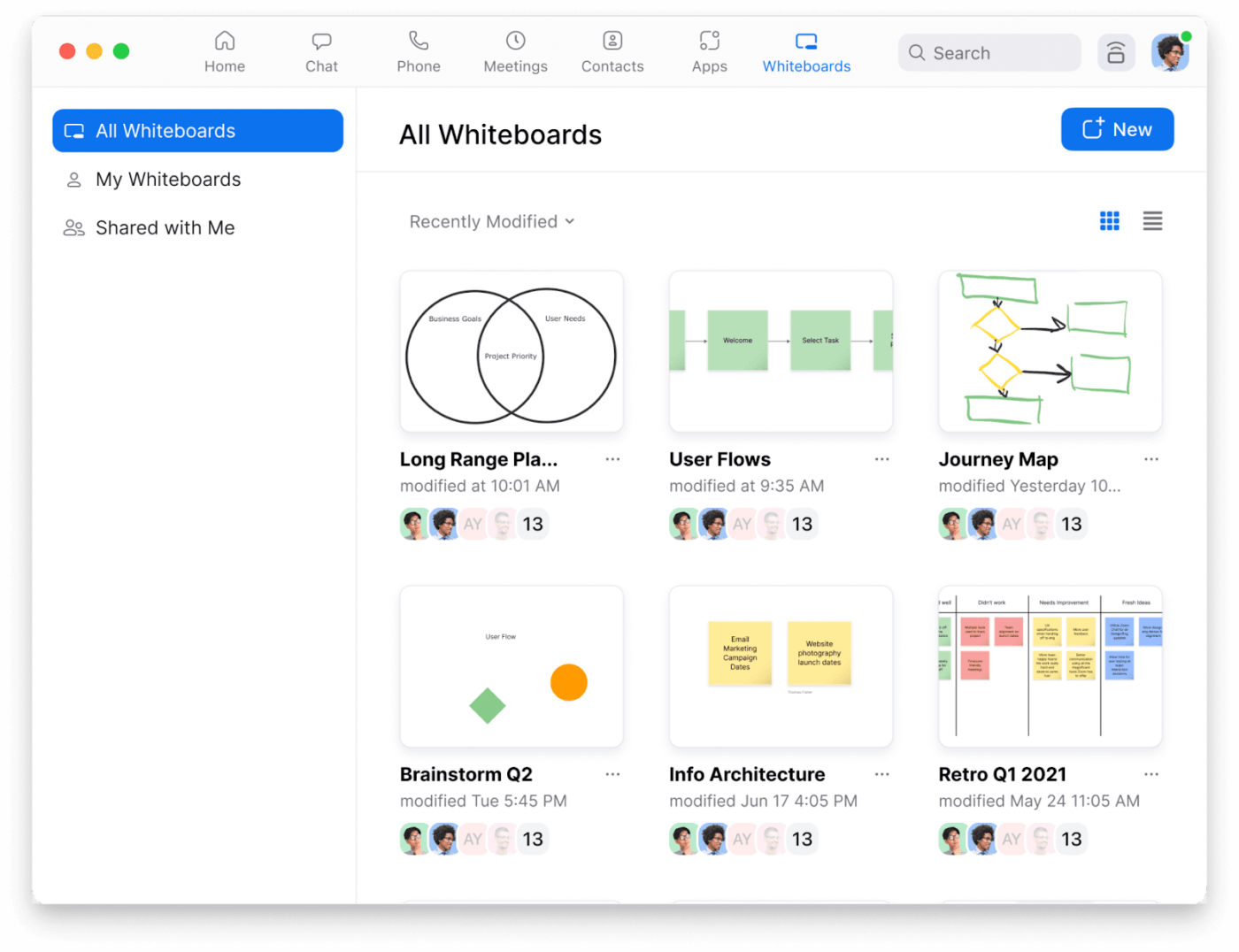 Zoom: Video conferencing software to present ideas and brainstorm