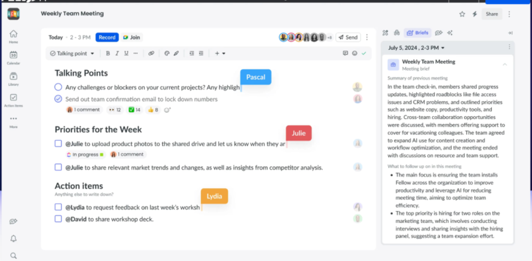 10 Best Agenda and Meeting Management Software in 2026