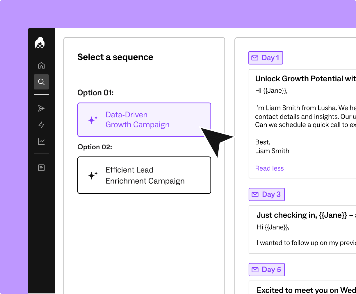 Sales prospecting tools: Lusha