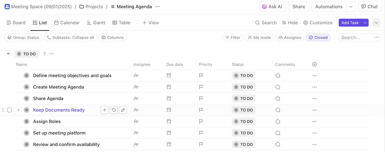 How to Schedule a Microsoft Teams Meeting Effectively | ClickUp