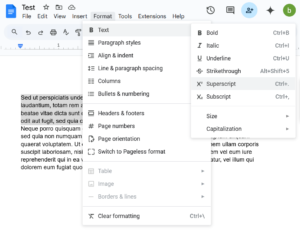 How to Do Superscript and Subscript in Google Docs | ClickUp