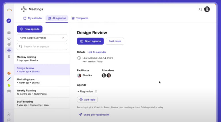 10 Best Agenda and Meeting Management Software in 2026