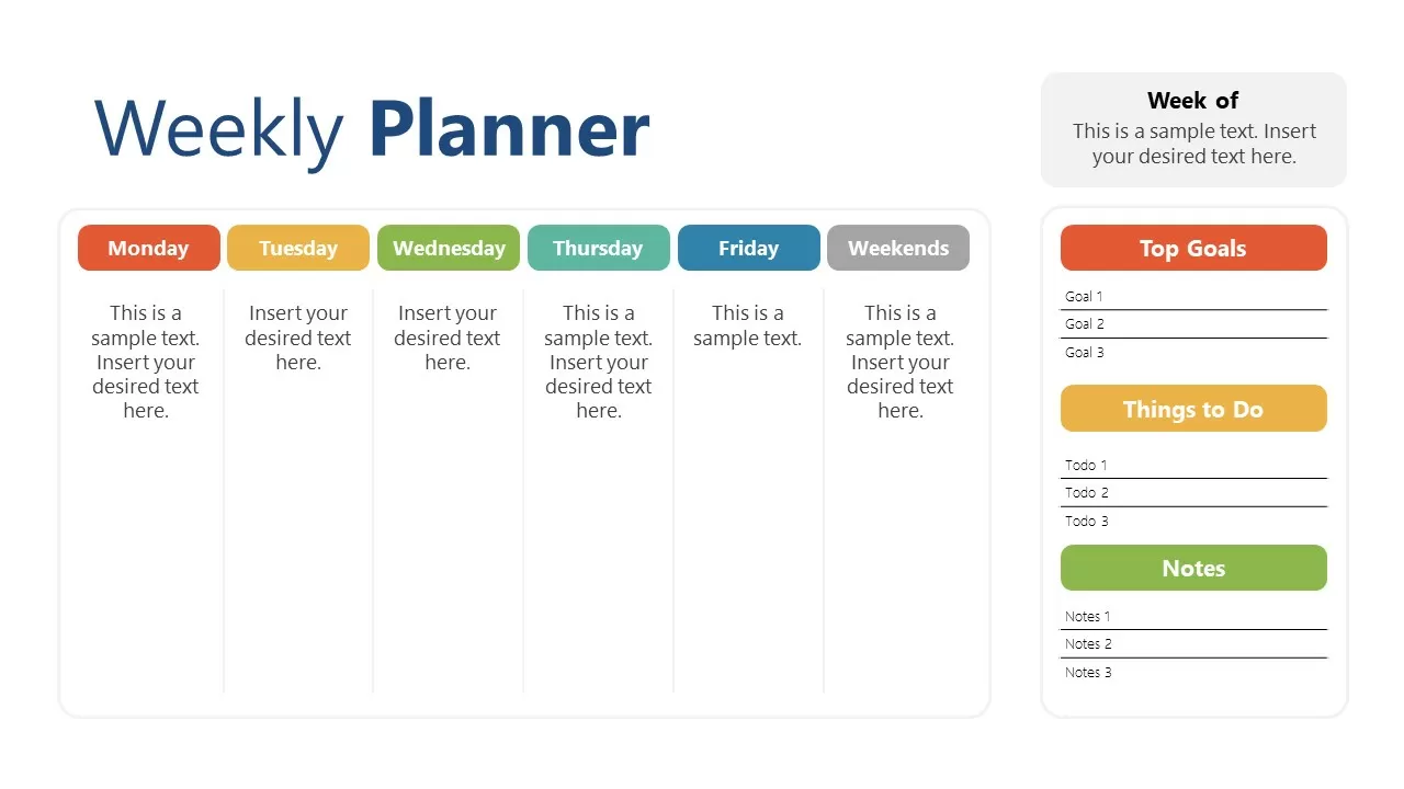 Powerpoint Calendar Template
: SlideModel