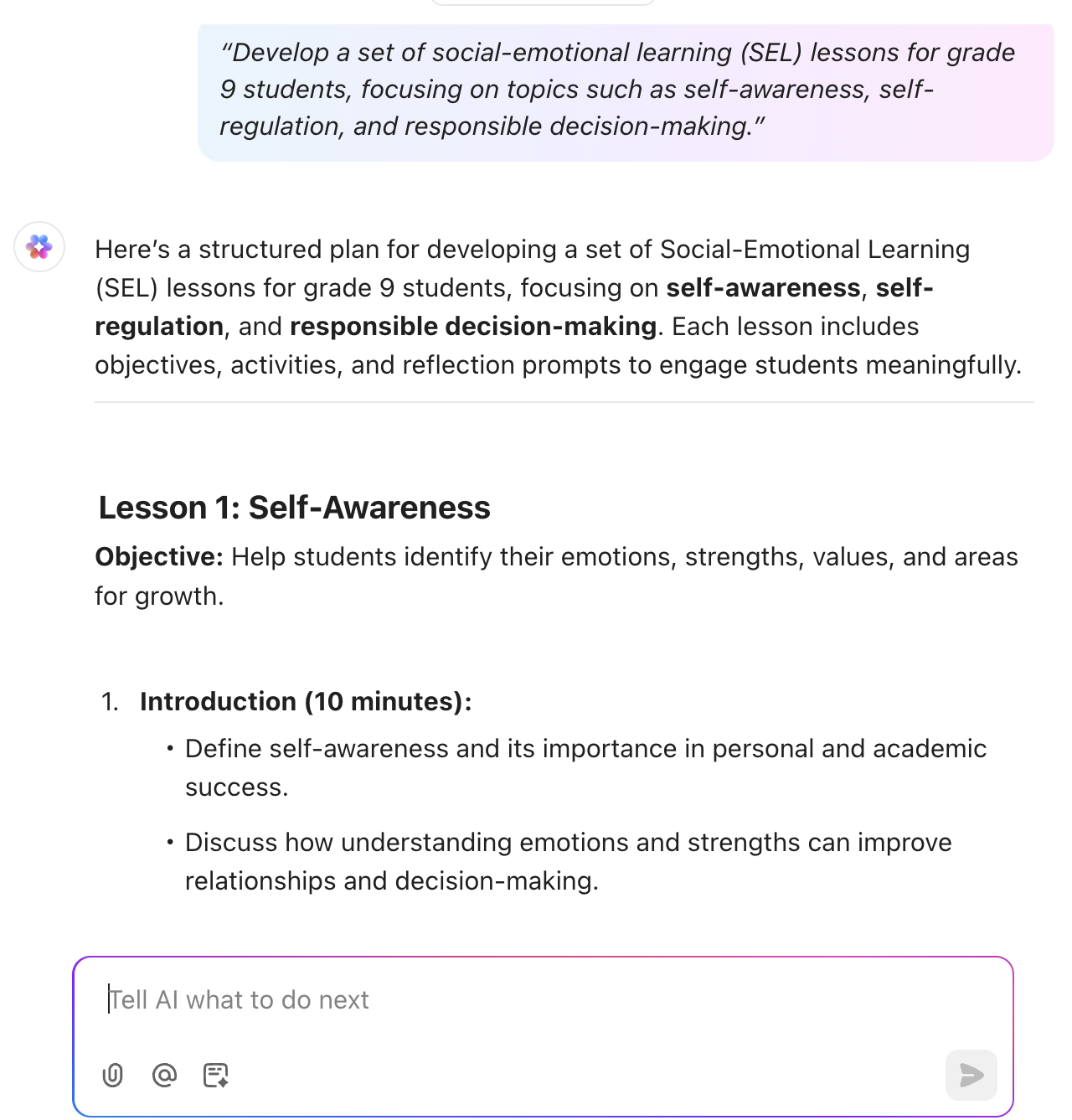AI prompts for teachers