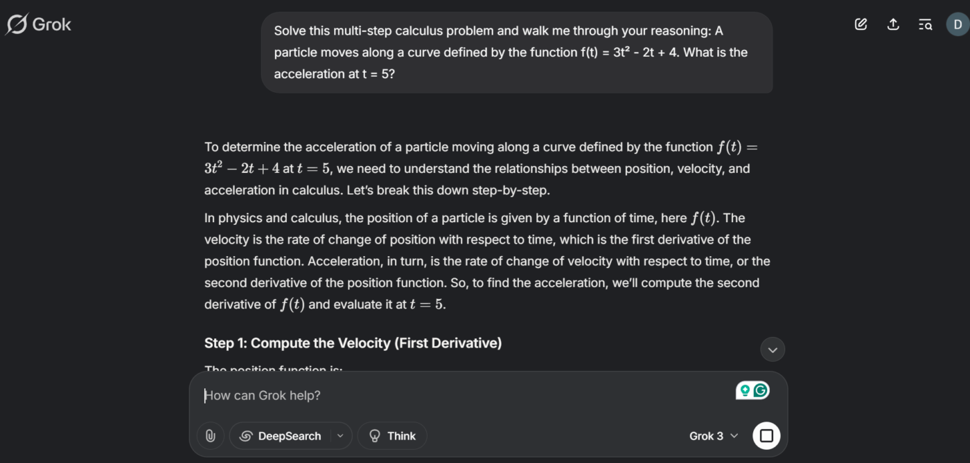 Get solid reasoning and analysis for different use cases