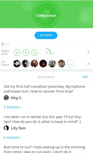 Coach.me Dashboard