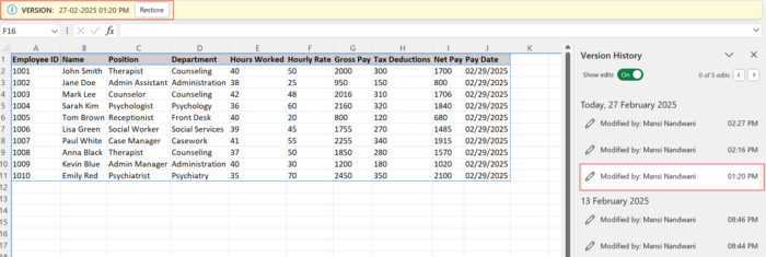 How to Use Excel Version Control for Better Collaboration | ClickUp