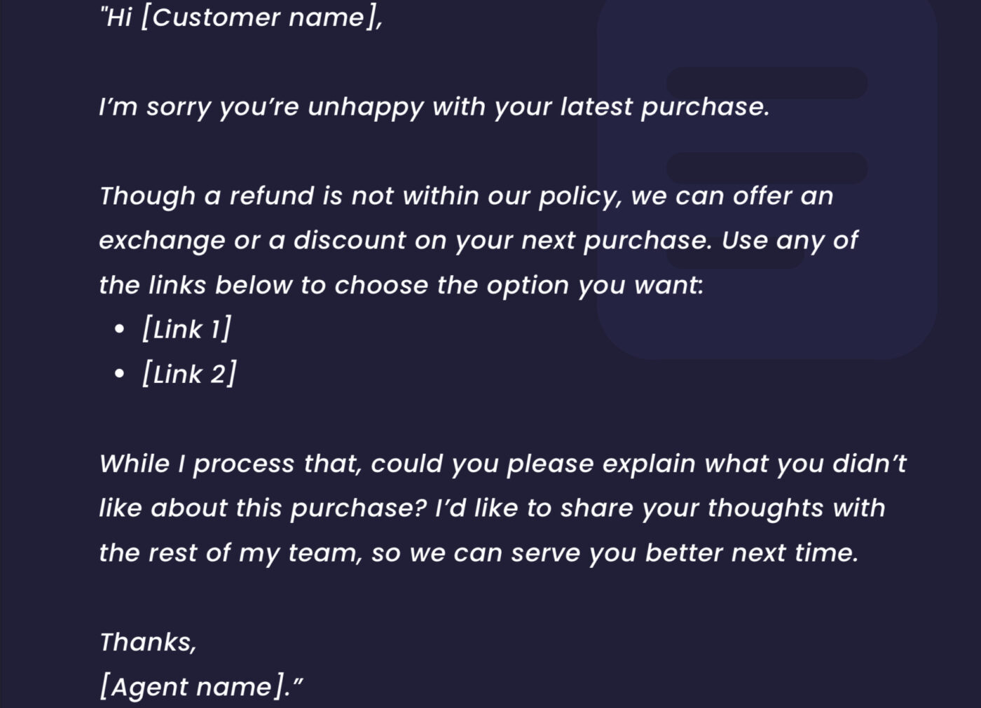 Customer Service Email Templates by Hiver