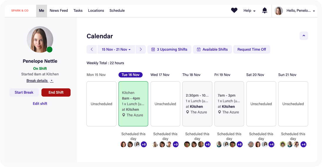 Deputy: Crew scheduling software for the whole team