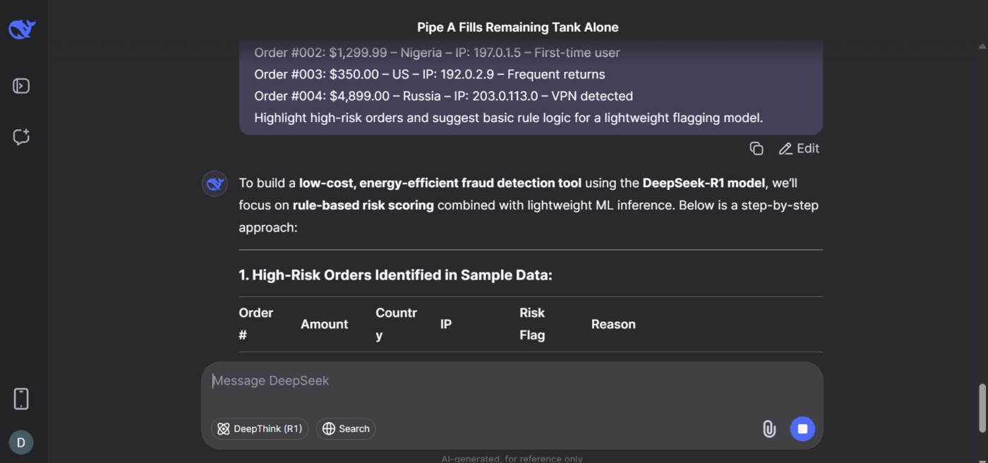 Access DeepSeek open-source models while conserving energy : Grok AI vs Deepseek
