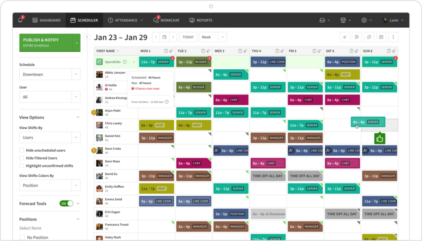When I Work: Crew scheduling software with real-time access to job updates