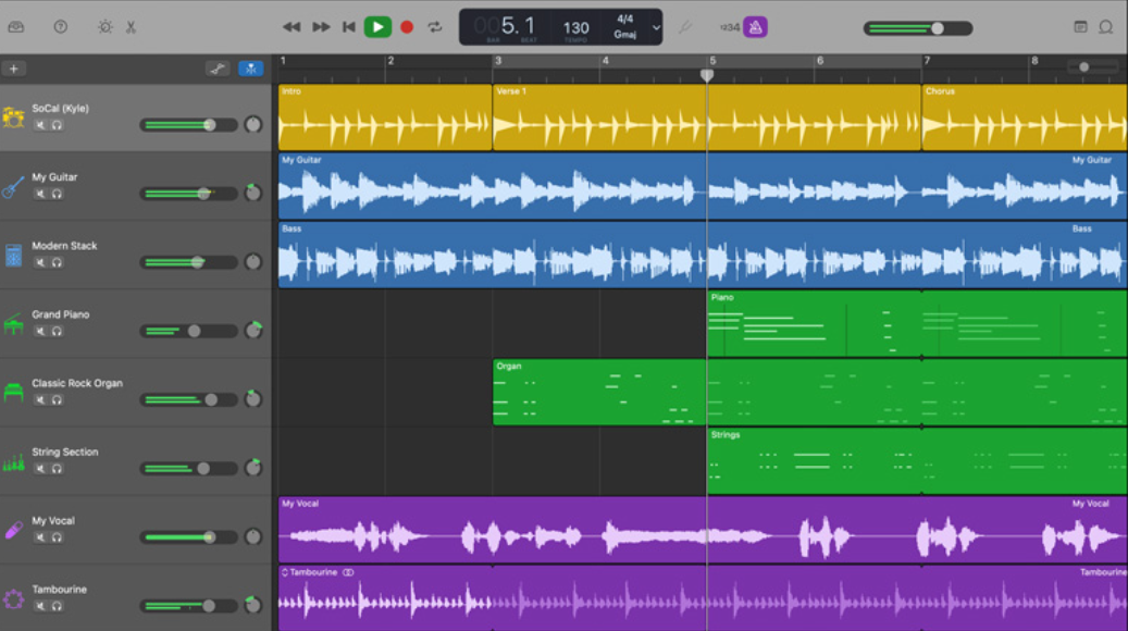 GarageBand: Pilihan terbaik untuk pengguna Mac yang membutuhkan pengeditan audio dan instrumen bawaan