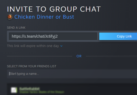 Steam Chat: Best for seamless gaming group communications