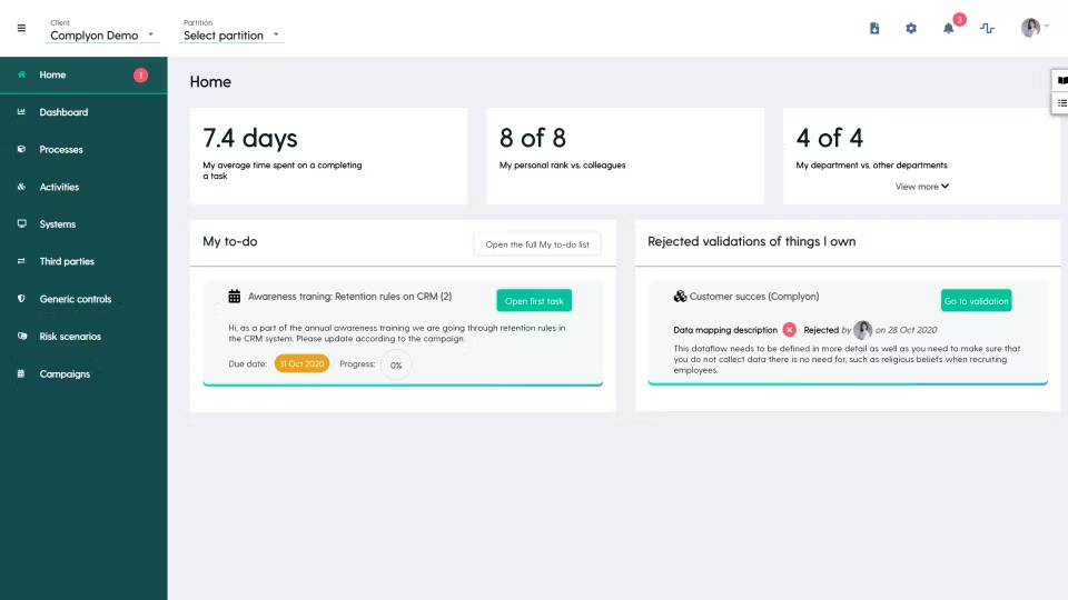 Complyon: software per la conformità nel marketing