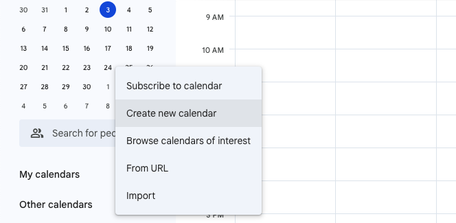Google Calendar
