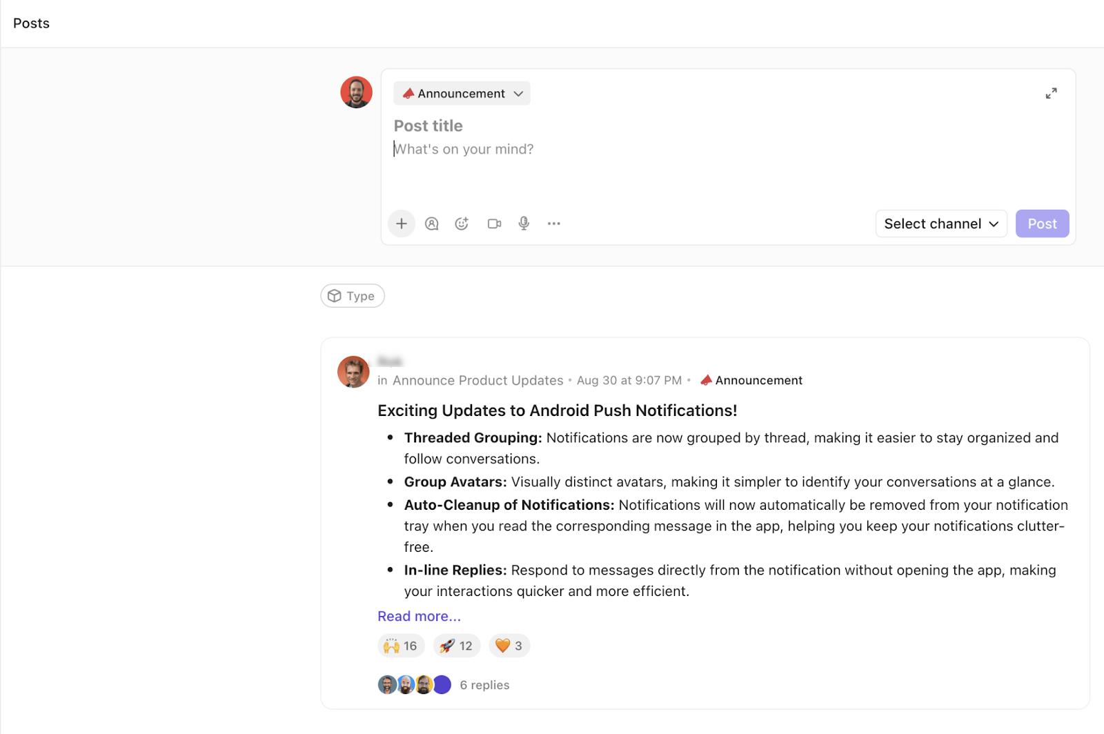 ClickUp Chat