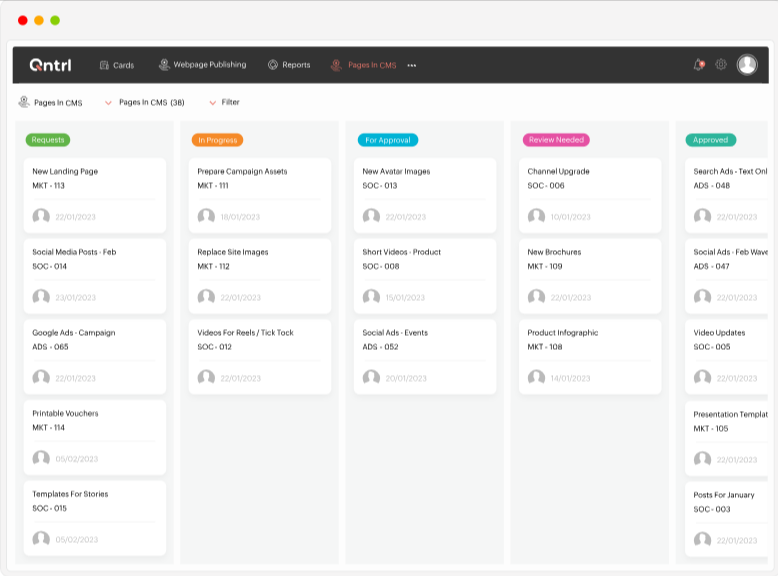 Qntrl: Workflow Management Software 