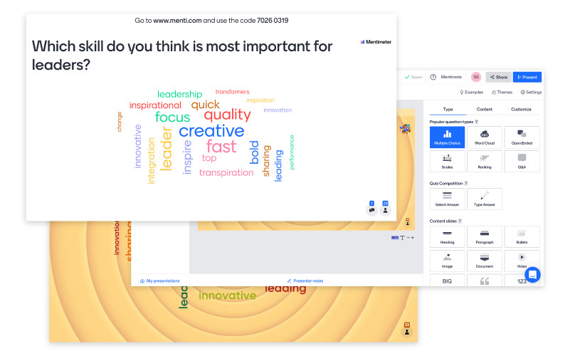 Mentimeter: Các lựa chọn thay thế cho PowerPoint