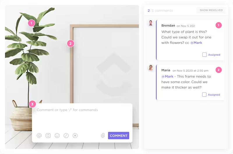 ClickUp İş Yükü Görünümü