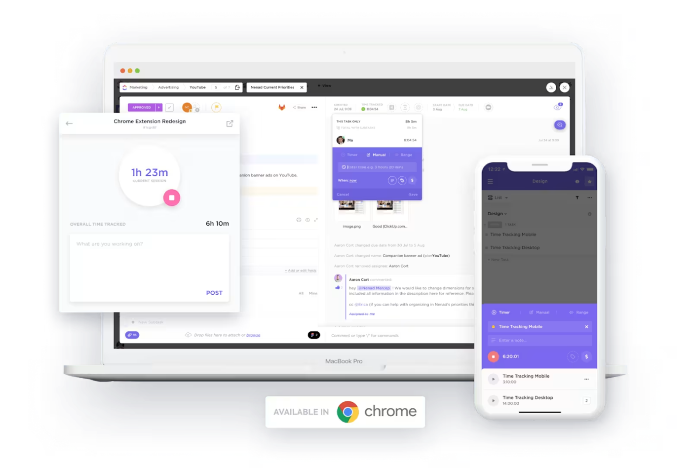 Theo dõi thời gian dự án ClickUp: Toggl vs Timely