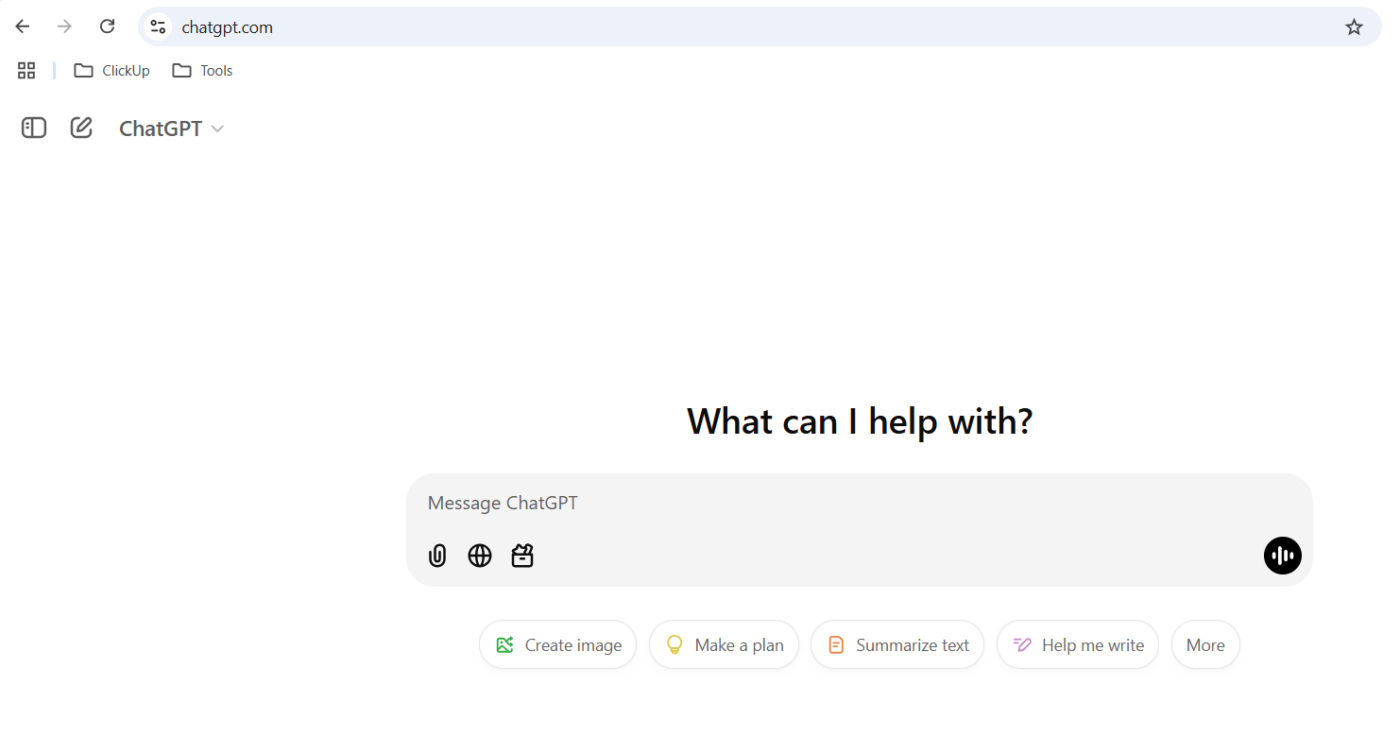 ChatGPT Interface: AI Prompts for Teachers