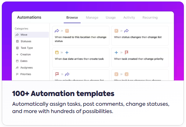 ClickUp Automations: AI Prompts for Teachers