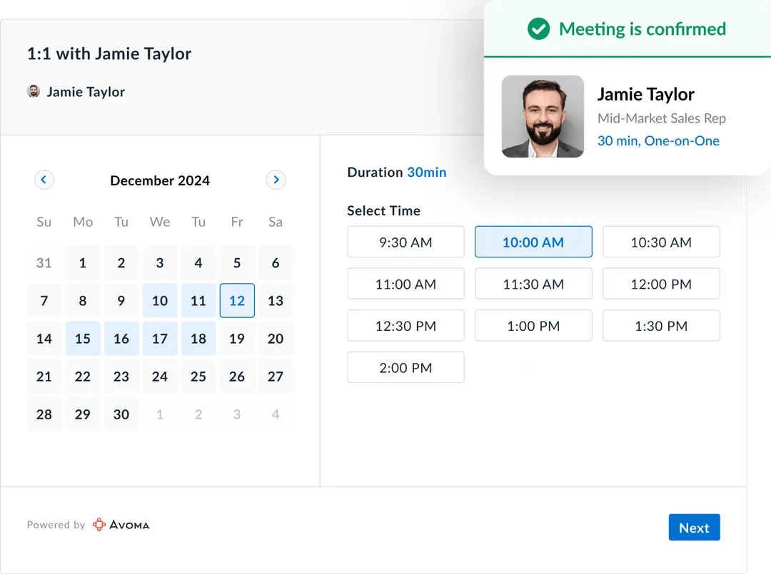 Avoma: AI Agents for Meetings 