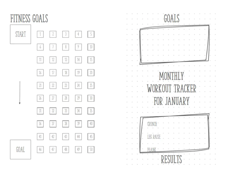 Free Workout Tracker Templates to Plan & Monitor Fitness Goals