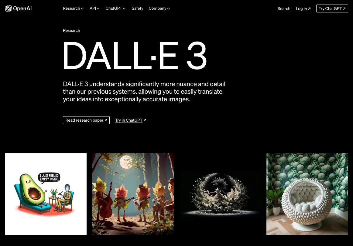 DALL-E 3: Phần mềm thay thế Adobe Firefly