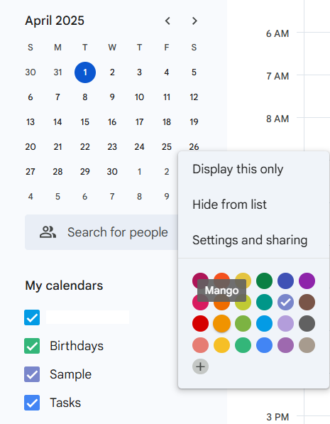 Añadir un color predeterminado: Cómo codificar por colores Google Calendar