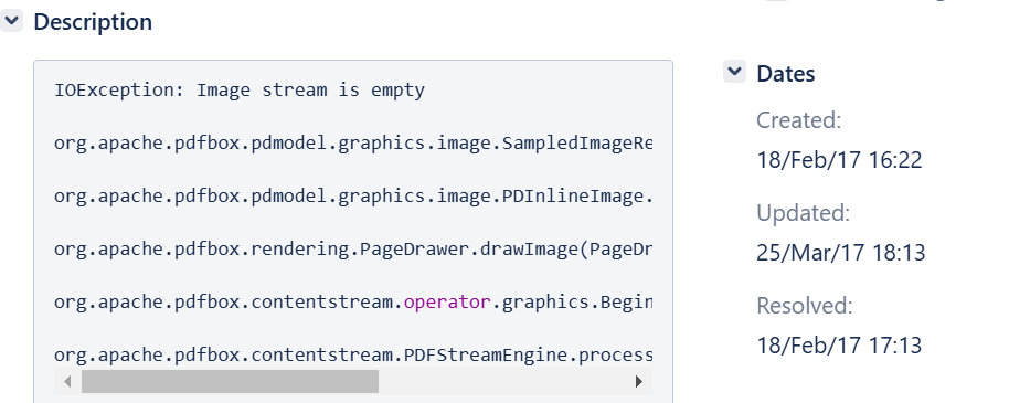 Apache PDFBox Dashboard: parser PDF