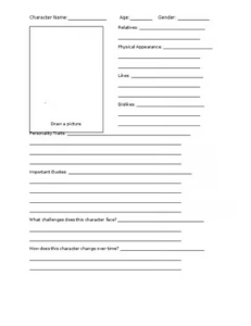 Free Character Profile Template for Writers & Creators | ClickUp