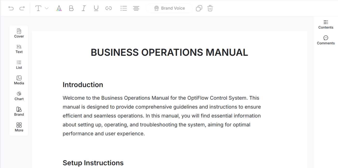 Business Operations Manual Template by Template.Net: Operations Manual Template