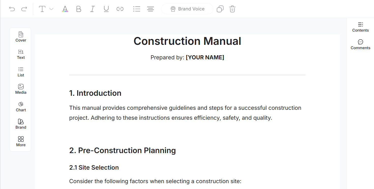 Free Operations Manual Templates to Streamline Processes