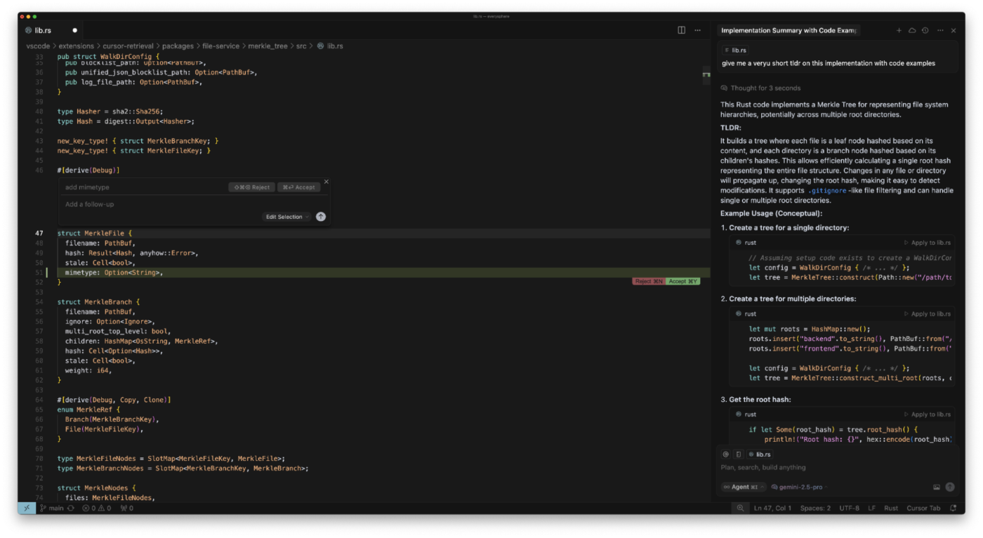 Cursor AI Dashboard: devin ai alternative