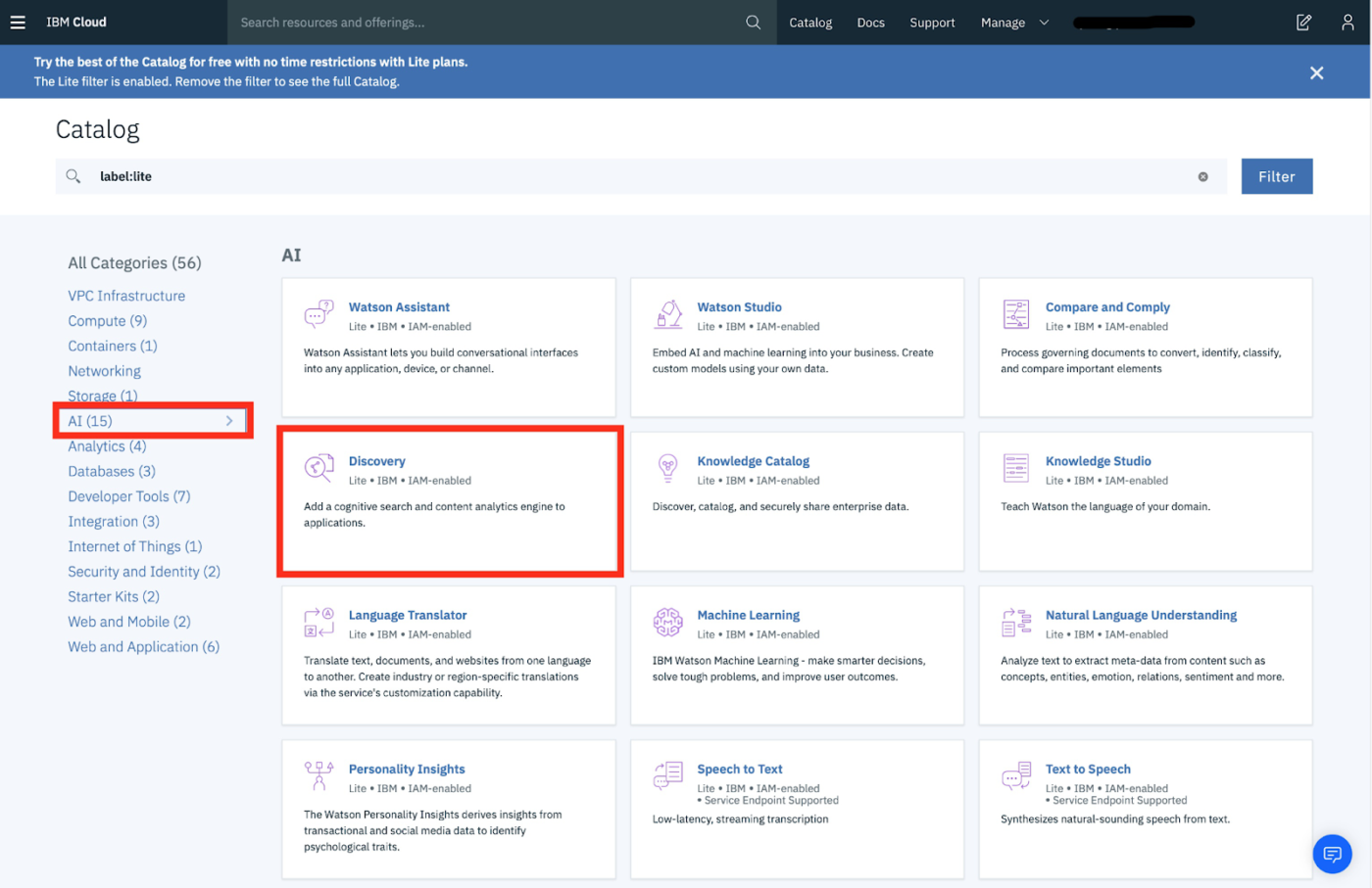 IBM Watson Discovery: AI 인트라넷 검색 도구