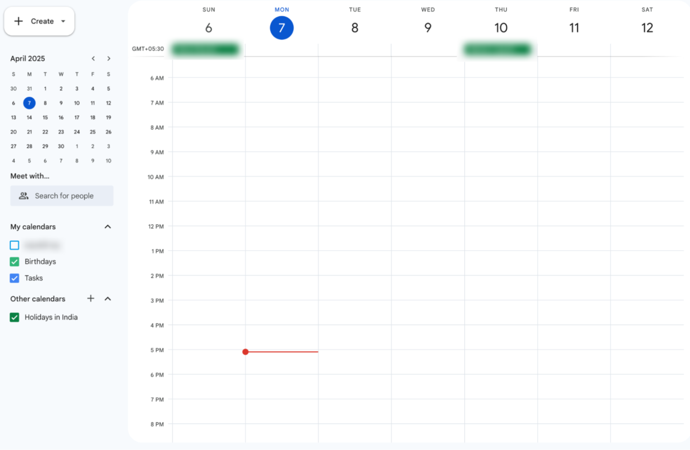 Google カレンダーで時間をブロックする
