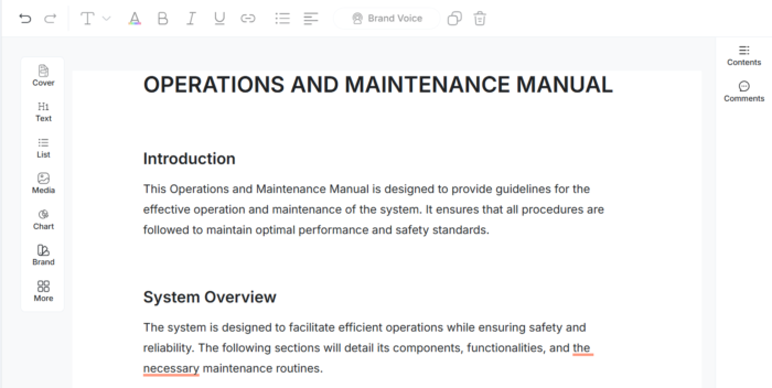 Free Operations Manual Templates to Streamline Processes