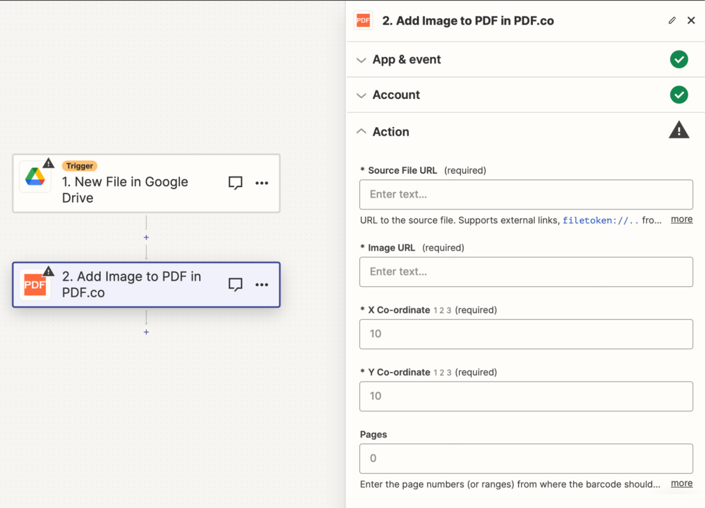 Dashboard API Pdf.co