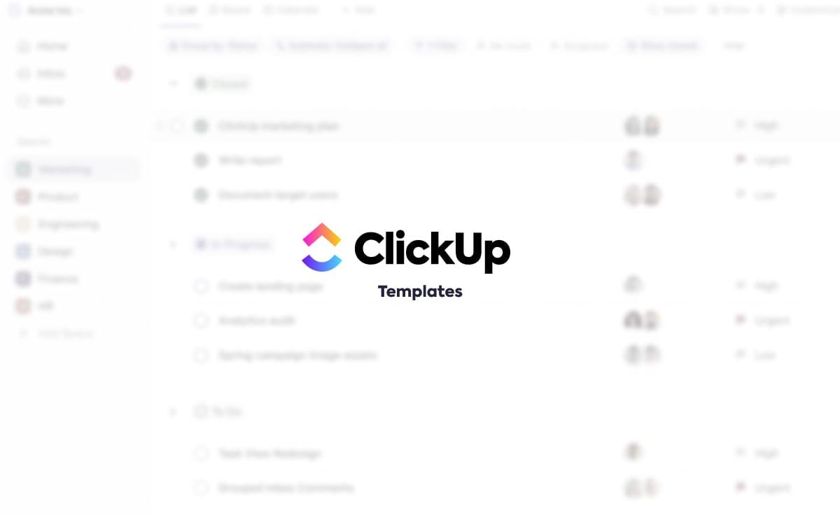 ClickUp Company OKRs & Goals Template