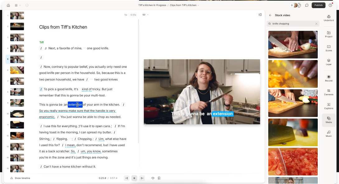 ai note takers for zoom: Descript: Best for editing audio and video transcripts