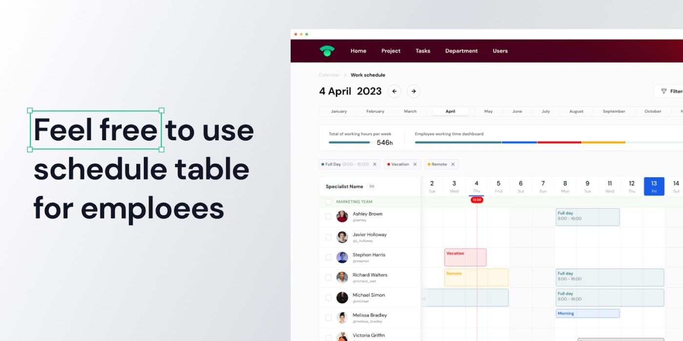 Figma-Kalender-Vorlage: Figma-Teamplanungsvorlage