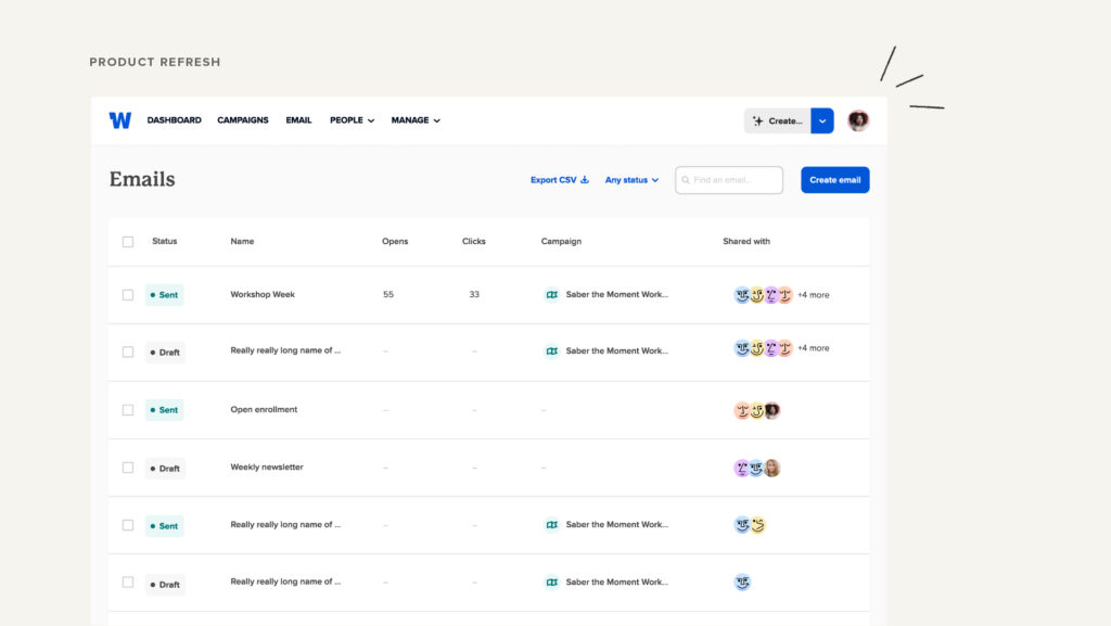 internal newsletter software: Workshop: Best for collaborative newsletter creation and team input