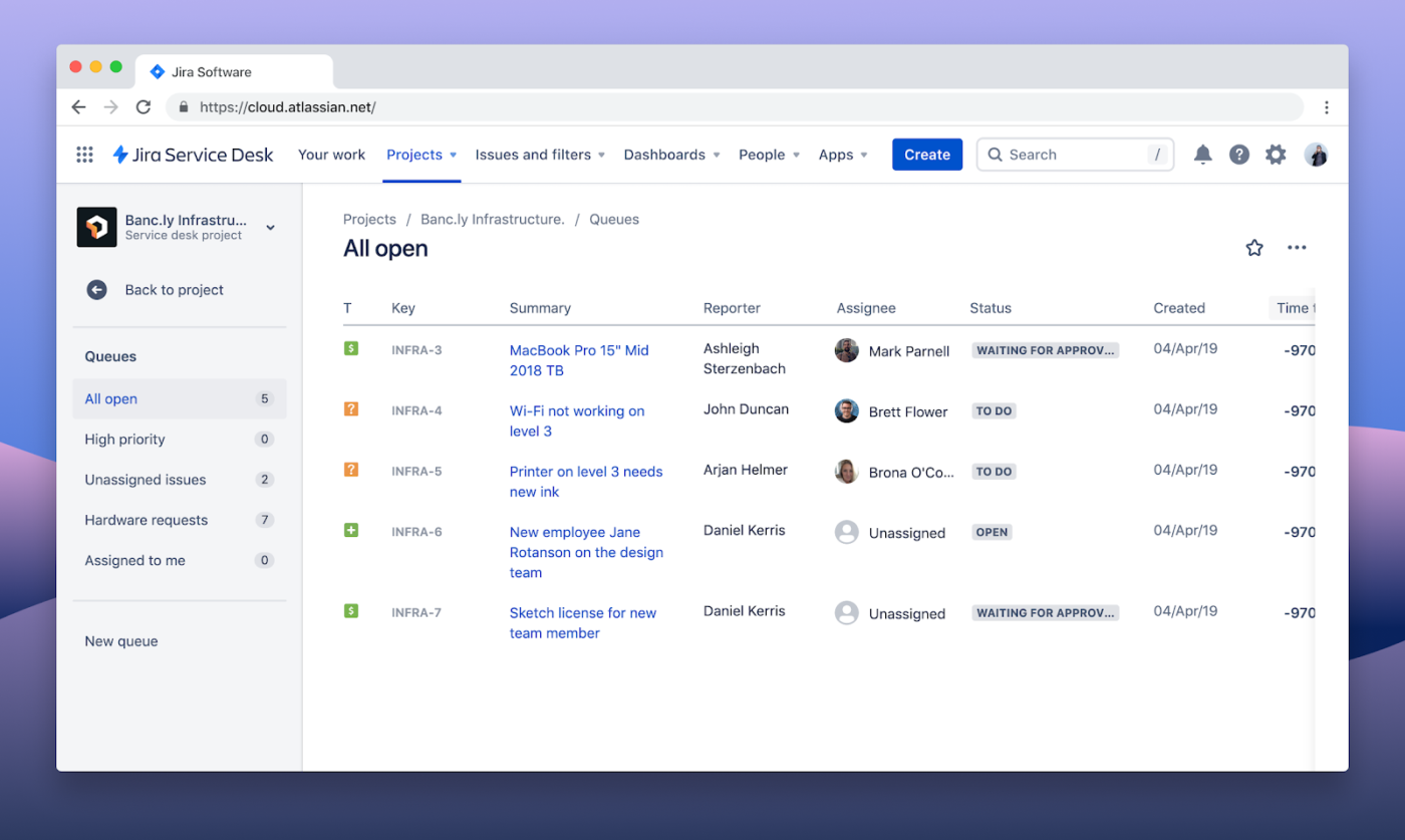 Jira: Best for Agile project management and issue tracking
