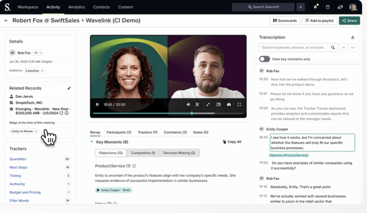 Drift: Best for AI-powered conversational marketing and lead generation