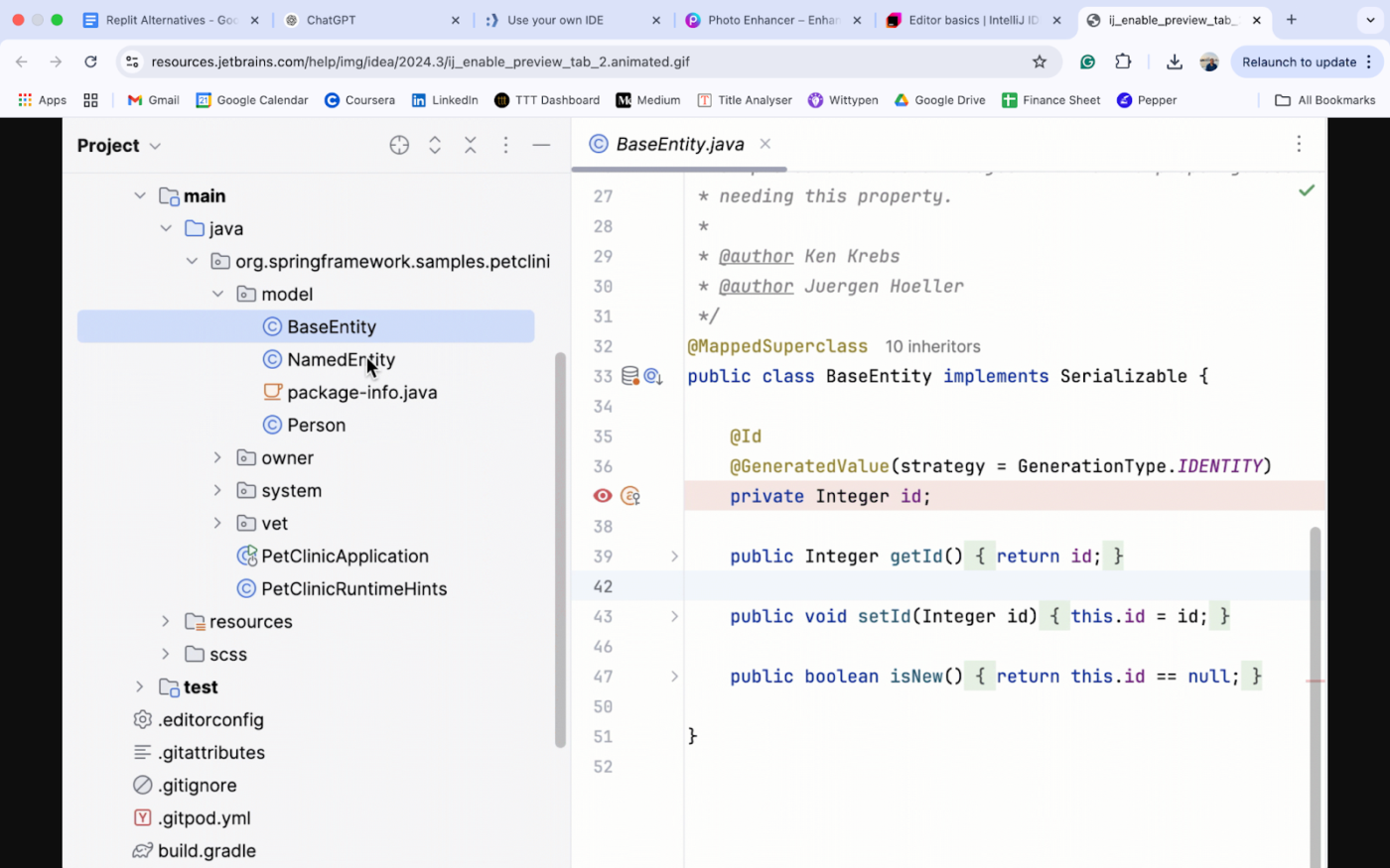 IntelliJ IDEA: Alternatif Replit